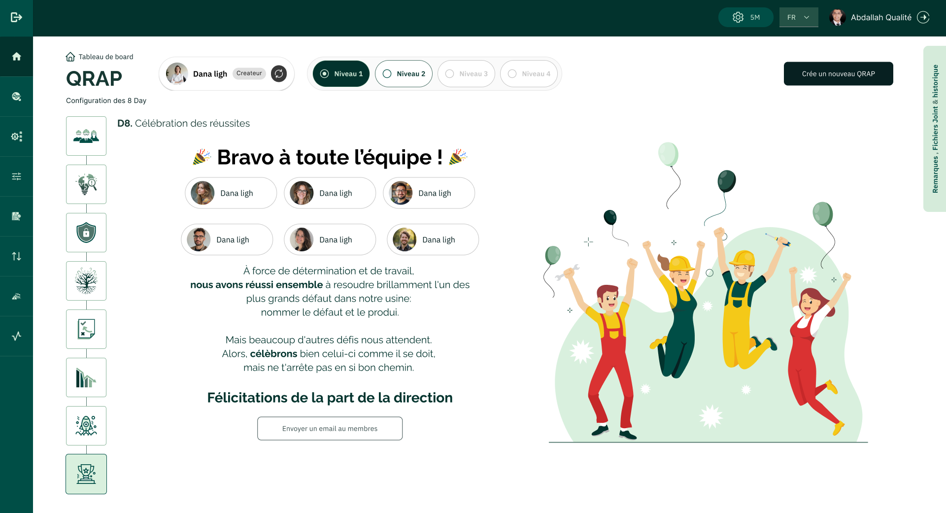 collaborative and milti-teaù interface